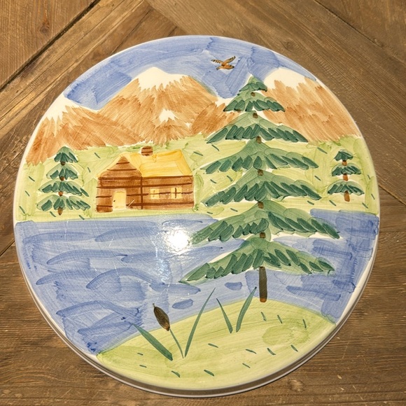 Bella Ceramics Lake/River/Mountains Cabin Home Decor - Picture 1 of 3